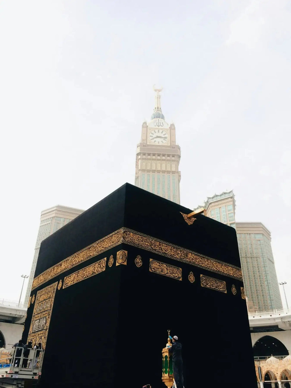 La Kaaba dans la Mosquée sacrée