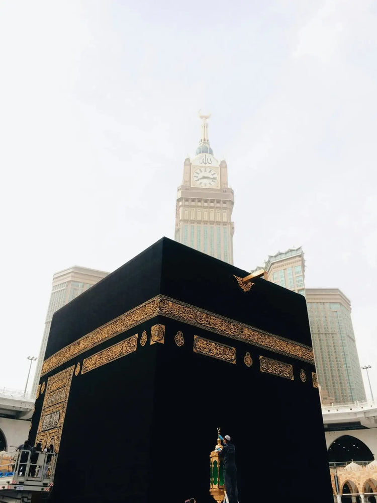 La Kaaba dans la Mosquée sacrée