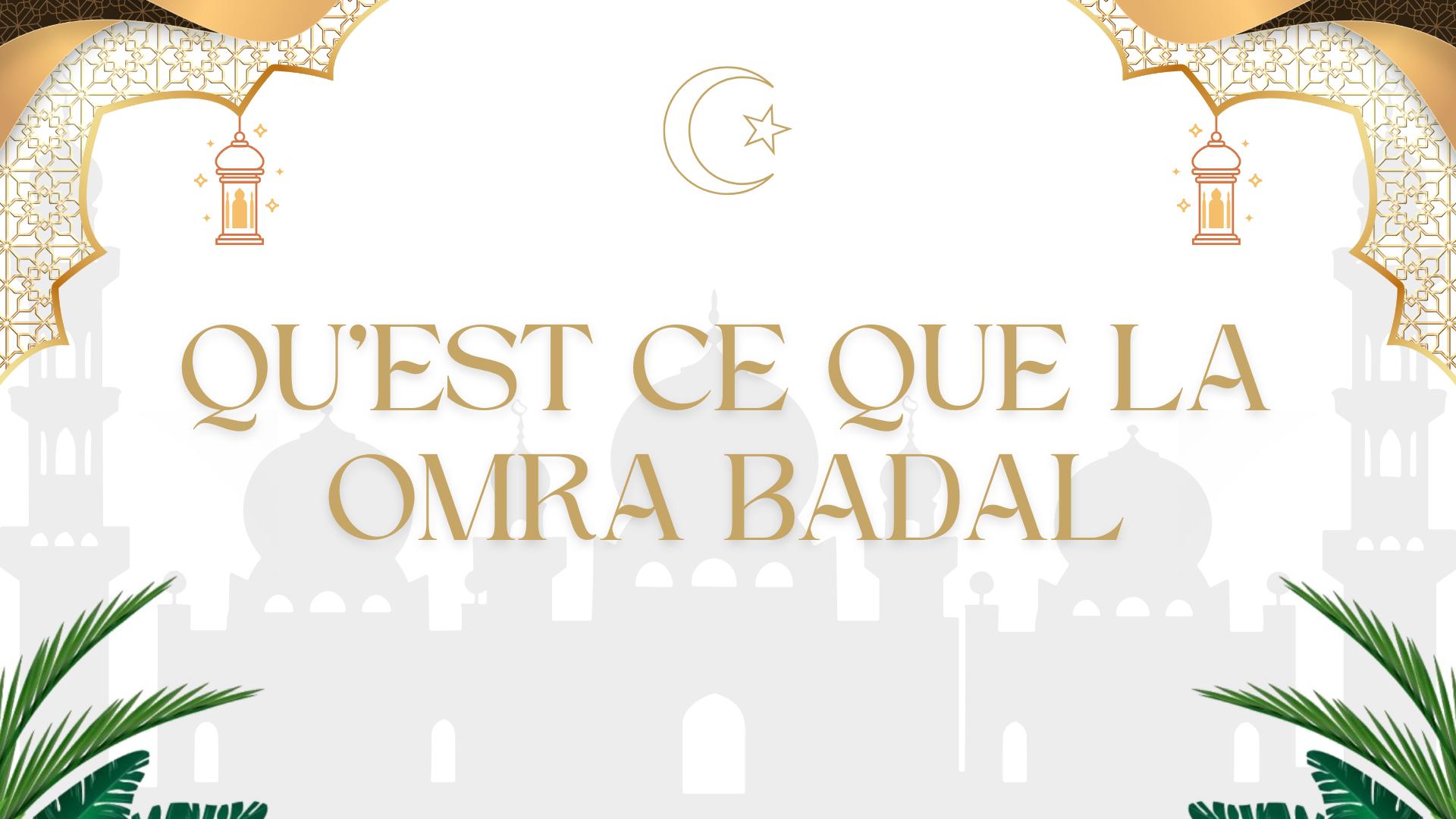 Load video: presentation de la omra badal